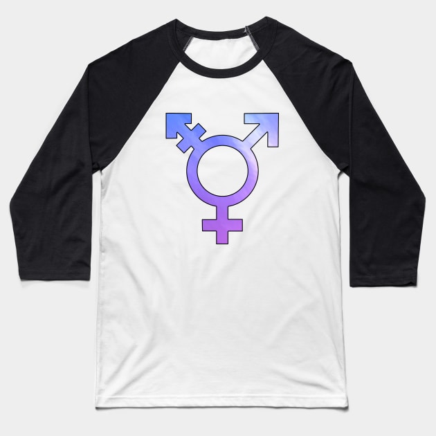 Gender Neutral Sign Baseball T-Shirt by DiegoCarvalho